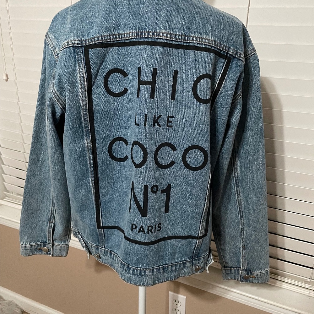 Women’s denim jacket- chic like coco